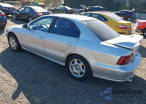 2001 Mitsubishi Galant Es z USA, uszkodzony, nr VIN 4A3AA46G61E212206